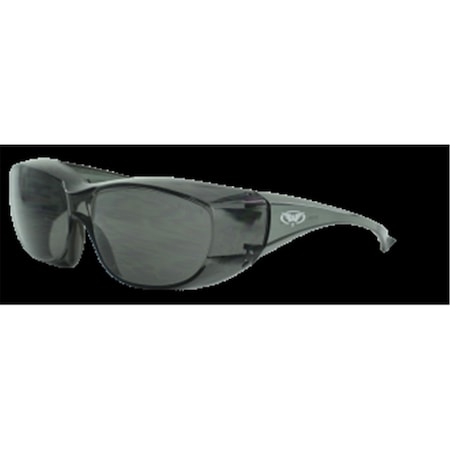 Safety Oversite Glasses With Smoke Lens Oversite SM